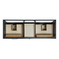 thumbnail image 5 of Ariel Monroe 60 Inch Double Sink Base Cabinet In Midnight Blue, 5 of 7