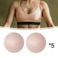 thumbnail image 1 of Almohadillas para , 10 Uds., almohadillas de esponja extraíbles, de espalda al aire, almohadilla para el pecho, copas potenciadoras de rosa Salvador Inserciones de almohadillas para sujetador, 1 of 10