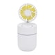 thumbnail image 1 of Mini ventilador de refrigeración por pulverización con luz nocturna de atmósfera USB recargable para oficina (blanco), 1 unidad, 1 of 8