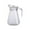 Silver, variant on GBJHJIA Plastic Pitcher, Clear Water Pitcher with Lid, Fridge Jug, BPA-Free, Shatter-Proof, Great for Iced Tea, Sangria, Lemonade, Juice, Milk, and More (Silver）
