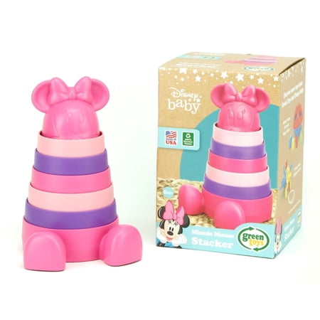 Green Toys Disney Baby Minnie Mouse Stacker - 7 Piece Set  Unisex for Ages 6 Months+