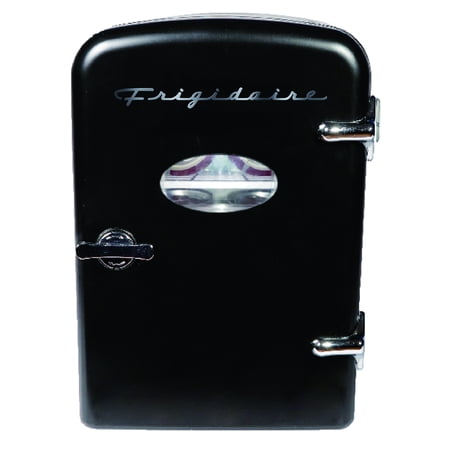 Frigidaire&reg; 0.5-Cubic-Foot Retro Portable Mini Fridge (Black)