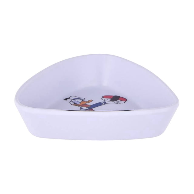Plato Disney Mickey y sus amigos Triangular de Melamina para Sushi