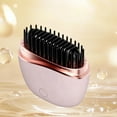 thumbnail image 4 of DAMAI Mini Straightener, 2026 New Portable Hair Straightener Brush, Wireless 2 in 1 Hairs Dressing Combs, Rapid-Heat with Three Temperature Controls, Heat-Resistant Shell Travel Comb (Pink), 4 of 9