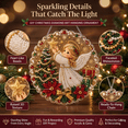 thumbnail image 7 of DIY Christmas Pearl Diamond Art Hanging Ornament Kit, Golden‑Star Angel Holiday Acrylic Decor, 2026 Festive Bead Diamond Craft Kit for Handmade Christmas Presents, 7 of 7