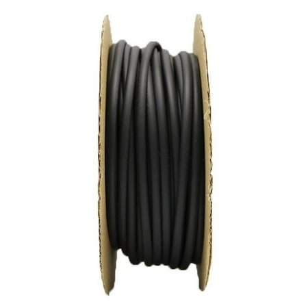 BuyHeatShrink 5/8 2:1 Polyolefin heat shrink (50 feet/spool) - Black