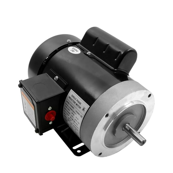 ALL-CARB 3/4HP Single Phase Motor 1725RPM 115V/230V 56C 5/8in 60HZ 5/8in Shaft Diameter 60HZ TEFC