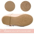 thumbnail image 5 of Kushyshoo Girl's Nude Cat Flats Soft Mary Jane Dress Party Shoes Non-Slip 1M, 5 of 8