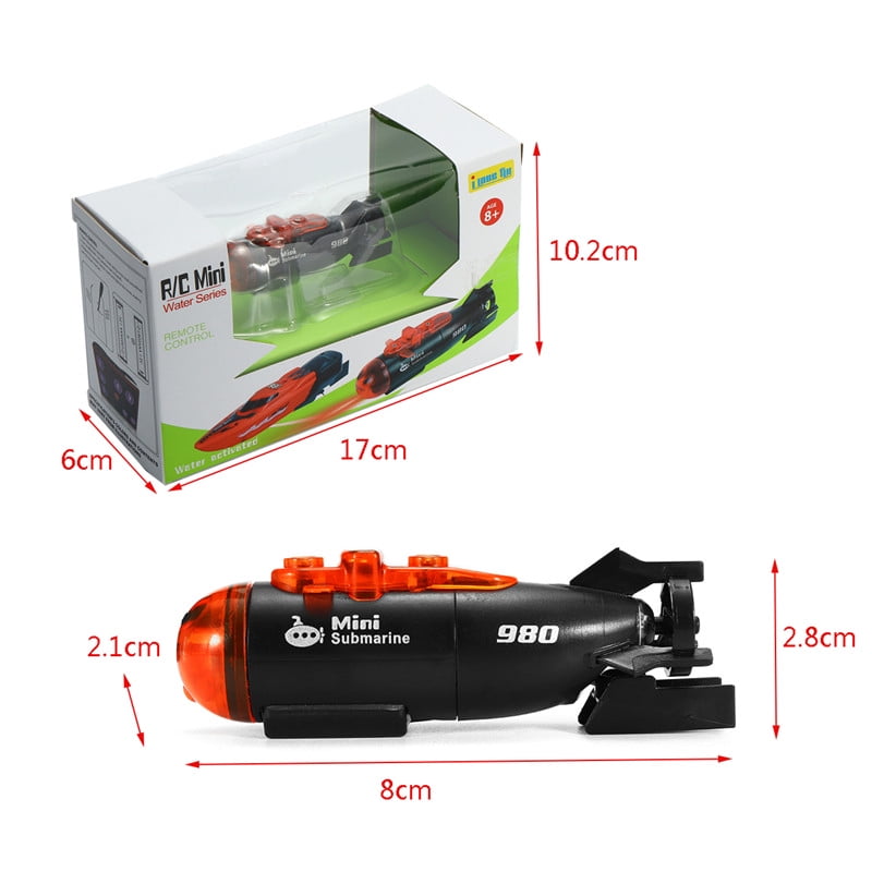 mini micro radio remote control rc submarine