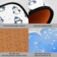 thumbnail image 2 of 2-Piece Kitchen Mat Set Non Slip Washable Floor Mats Decorative Rugs for Kitchen Sink Laundry Various Poses Penguin Patterns, 2 of 7