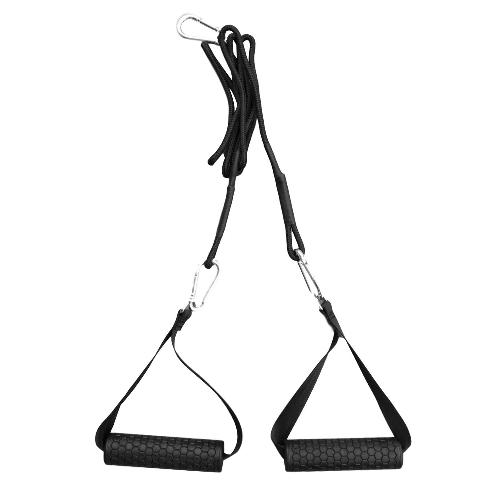 Details about   30X Heavy Duty Exercise Handles Resistance Bands Handles Grips Pull Rope Sports 