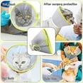 thumbnail image 5 of Cat Cone Collar Soft, Adjustable Cat Recovery Collar, Cat Cones After Surgery, Elizabethan Cat Collar Neck Cone For Cats Kittens, 5 of 5