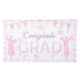 thumbnail image 1 of Miangastore Outdoor Event Graduation Photo Background Banner Pink 1Pcs 59X35In, 1 of 8