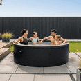 thumbnail image 3 of Wave Tahoe | 6 Person Eco Foam Hot Tub | EnergySave Bundle | Flint Gray, 3 of 6