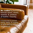 thumbnail image 5 of Mr. Leather Cleaner and Conditioner (8 oz) - Restores & Protects All Leather with Natural Oils - Hydrating and Water-Repelling Cream for Couches, Car Interior, Shoes, and Bags, 5 of 7