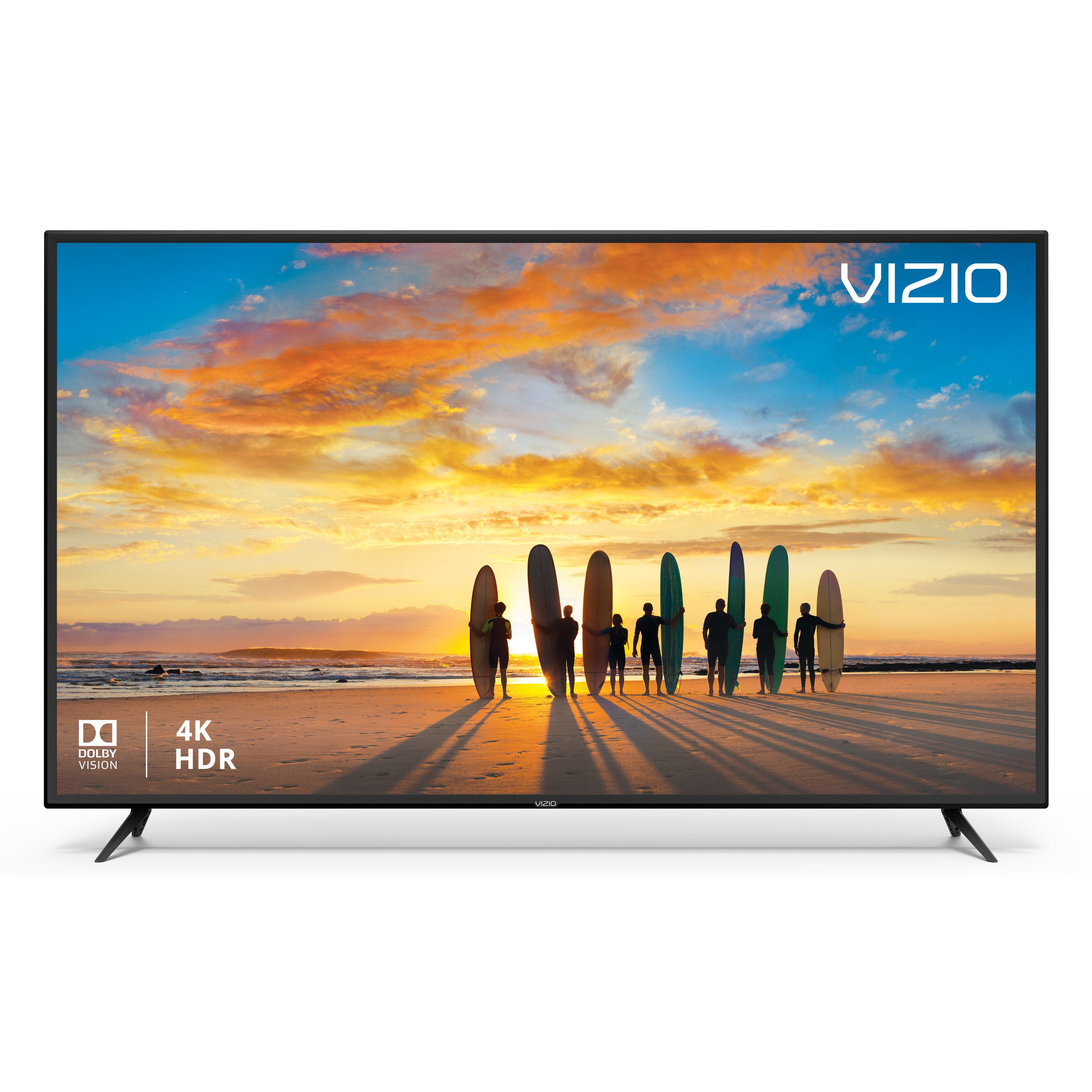 REFURBISHED - VIZIO 75&quot; Class 4K UHD LED SmartCast Smart TV HDR V-Series ( V755-G4 ) | Walmart ...