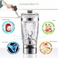 thumbnail image 6 of Walbest Digoo DG-VX1S Portable Electric Shaker Bottle Vortex Mixer Bottle, Protein Shaker Cup, 450 ML/ 600ML High-Torque Battery-Powered Squeezer Shake Bottle Cup (Not Included Battery), 6 of 6