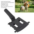thumbnail image 4 of Livestock Shedding Comb, Double Sided Teeth Itch Relief Massaging Cattle Grooming Comb  for Horse, 4 of 7