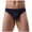c01Blue, variant on USNSM Men's Ice Silk Ultra-Thin Bikini Swim Briefs Underwear Swimwear Soft Comfortable Breathable Thong Underwear Dark Blue L