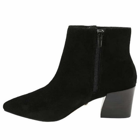 KENSIE Ladies' Lyden Ankle Boots in Black, 7