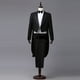 thumbnail image 2 of Vestido de Hombre, Traje de Esmoquin, Ropa de Actuación, Ropa de Actuación de Escenario de Mago, Traje de Cuatro Piezas Odeerbi ODB-6, 2 of 4