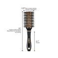Conair Copper Collection Vented Round Hairbrush with Boar and Nylon