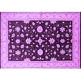 thumbnail image 1 of Ahgly Company Indoor Rectangle Oriental Purple Industrial Area Rugs, 8' x 10', 1 of 4