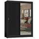 thumbnail image 1 of Ropero Closet Madesa Denver 2 Puertas Corredizas con Espejo Negro, 1 of 5