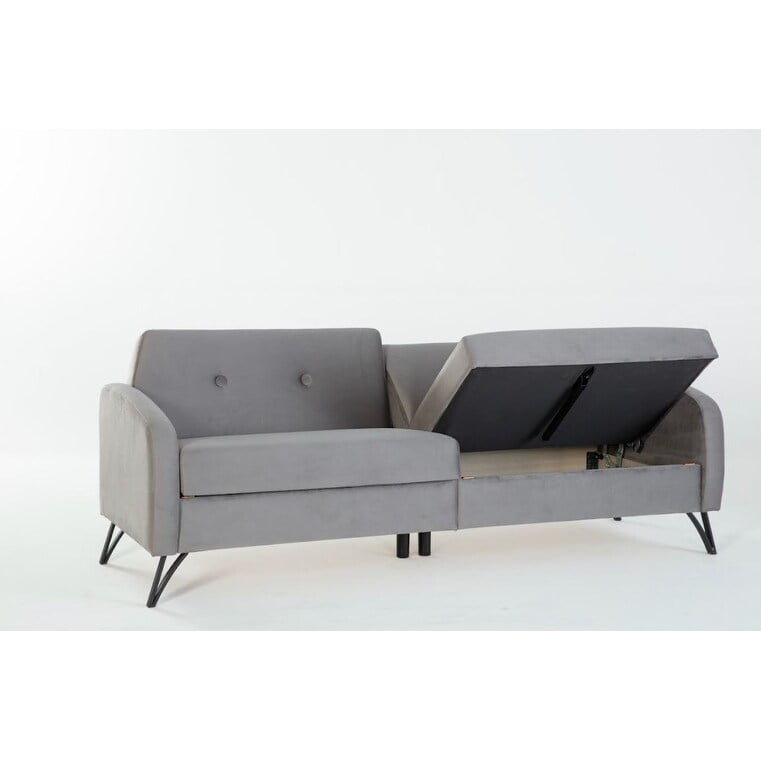 Bellona USA Juniper Sleeper Sofa in a Box with Storage and Performance