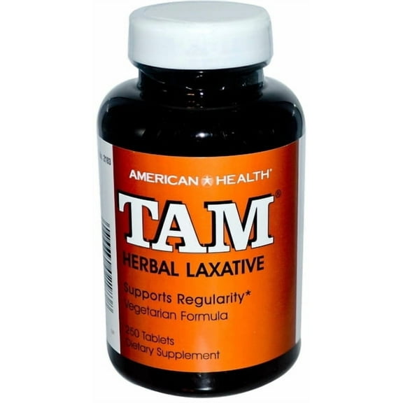 American Health Tam Herbal Laxative Tablets 250 ea