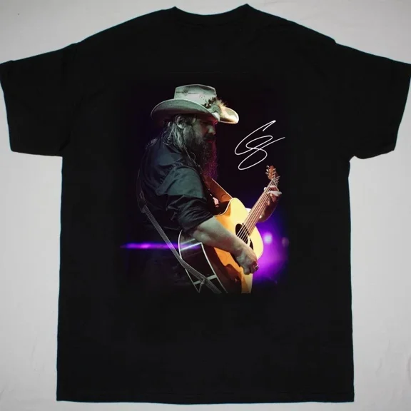 Chris Stapleton Tour Signature Music Artist Retro Graphic Unisex T-Shirt up to size 5XL