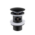 thumbnail image 4 of Yuarrent RecabLeght Pop-Up BASIN SINK Filter Drain Device Hair Catcher Sink Colador BAÑO COCINA ACCESSORI Bath Waste Stopper Suministros de limpieza para el hogar la aleación tiene desbordamiento Yuarrent HA006532-01, 4 of 6