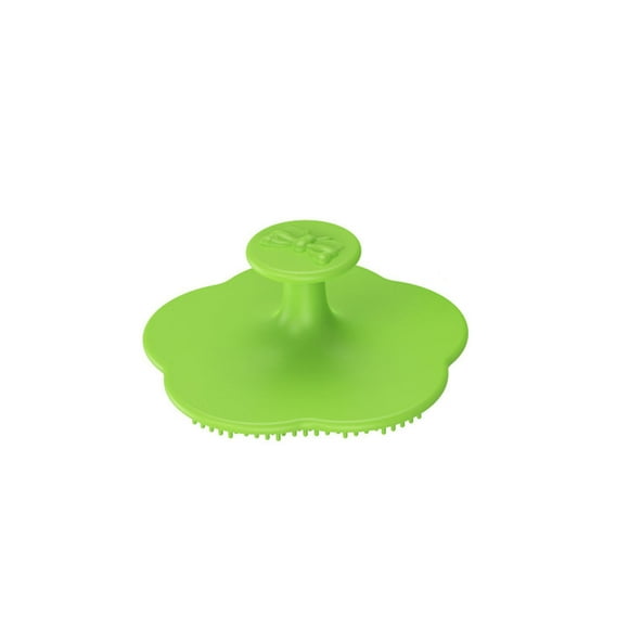Bathroom Cradle Cap Brush For Baby Hair Comb Face Scrubbers Silicone Bath Exfoliator For Dry Toddlers Women Makeup Remover