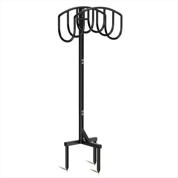 Soporte para Manguera de Agua JardíN,Soporte para Manguera Desmontable,Colgador de Manguera Metal Resistente,Soporte para Manguera de JardíN,Estante para Manguera de Almacenamiento