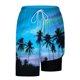 thumbnail image 4 of Pantalones Cortos para Hombre Cintura Elástica con Bolsillos, Forro de Impresión de Moda Casual para la Playa, Al Aire Libre Y el Uso Diario, 4 of 6