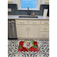 thumbnail image 3 of Carolines Treasures CK1288RUG English Bulldog Poinsettas Machine Washable Memory Foam Mat, 3 of 4