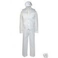 thumbnail image 3 of 5pc White Boy Baby Infant Toddler Church Baptism Christening Vest Suit Outfits, 3 of 5