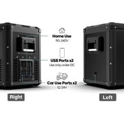 ICECO VL45 ProS 45L Portable Camping Freezer Fridge with Compressor, USB & DC 12/24V AC 110-240V