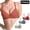 Multicolor-E, variant on Women's 3-Pack Underwire Push Up Bra Set W-Wire Lace Bralette Black White Nude 32B-40C