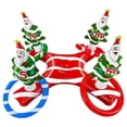 thumbnail image 2 of Navidad Inflable Papá Noel Árbol De Navidad Juego De Lanzamiento De Anillos Juguetes De Lanzamiento Regalo De Navidad Para Niños Regalo De Año Nuevo Decoración De Navidad Advancent HA039260-00, 2 of 6