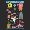 thumbnail image 2 of Mens SpongeBob SquarePants Bikini Bottom Group Item Shot T Shirt, 2 of 5