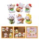 thumbnail image 3 of 6Pcs Cat Figurine Micro Landscape Decoration Kitten Figurine Mini Resin Garden Ornament, 3 of 4
