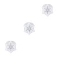thumbnail image 3 of Moldes de copos de nieve Injueey de silicona para decoración artesanal DIY, 3 of 6