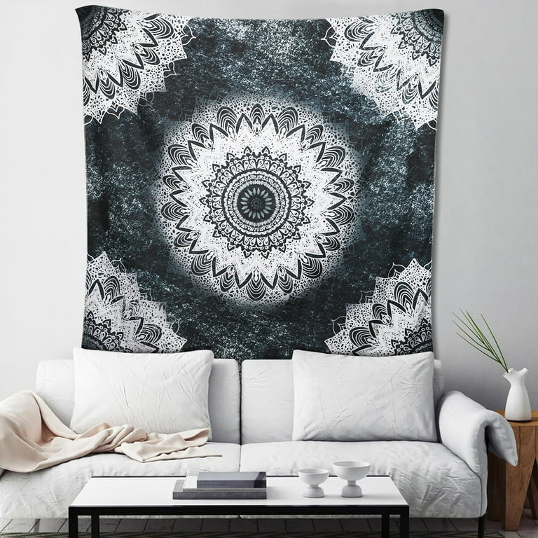 Mandala Tapestry for Bedroom EEEkit Bohemian Wall Tapestry Aesthetic Decor 79x59 59x59 Tapestry Wall Hanging for Home Decor Bedspread Walmart