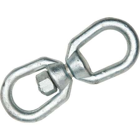 

2Pc Campbell Swivel Eye & Eye 1/4 In. Forged Steel Swivel