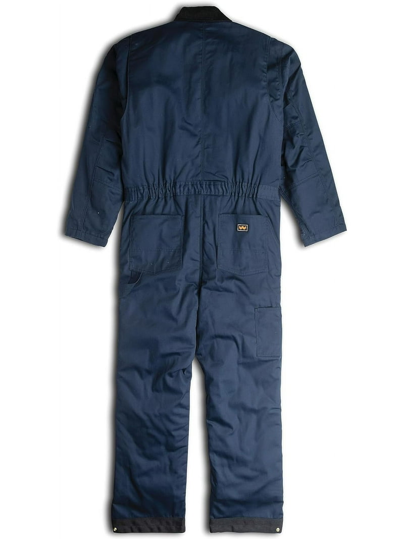 Walls men's Zero-Zone Twill Insulated Coverall, Navy, XX-Large