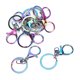 thumbnail image 1 of Clip para llavero llaveros coloridos resistente a la corrosión 9 piezas para bolso de bricolaje suministros de joyería llaveros cinturones para mascotas ANGGREK Otros, 1 of 8