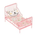 thumbnail image 3 of Cama en Miniatura Hugo 1/12 Muebles para Casa de Muñecas Accesorio Decoración, 3 of 8