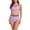 Purple, variant on Elainilye Fashion Womens Bikini Swimsuits Two Piece Bathing Suit Swimwear Sexy Casual Bikini Set High Waisted Bikini Swimsuit,Green