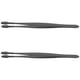 thumbnail image 1 of KALLORY 2Ud Pinzas De Acero Inoxidable Para Coleccionistas De Sellos Con Ergonómico Curvo Negro, 1 of 8